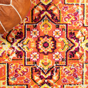 Brooklyn Geometric Medallion Area Rug